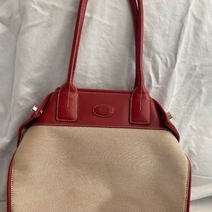 Tod’a Leather and Canvas purse